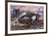 Captain Inglis's Tank-Alfred Pearse-Framed Art Print