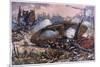 Captain Inglis's Tank-Alfred Pearse-Mounted Art Print