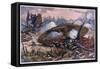 Captain Inglis's Tank-Alfred Pearse-Framed Stretched Canvas