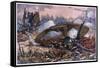 Captain Inglis's Tank-Alfred Pearse-Framed Stretched Canvas