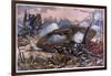 Captain Inglis's Tank-Alfred Pearse-Framed Art Print