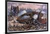 Captain Inglis's Tank-Alfred Pearse-Framed Art Print