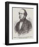 Captain J N Gladstone, Rn, Mp for Devizes-null-Framed Giclee Print