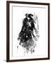 Captain Jack Sparrow Watercolor-Jack Hunter-Framed Art Print