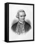 Captain James Cook, English Explorer, Navigator and Cartographer-null-Framed Stretched Canvas