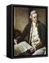 Captain James Cook-Nathaniel Dance-Holland-Framed Stretched Canvas