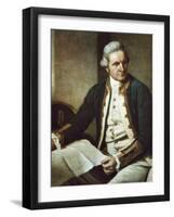 Captain James Cook-Nathaniel Dance-Holland-Framed Art Print