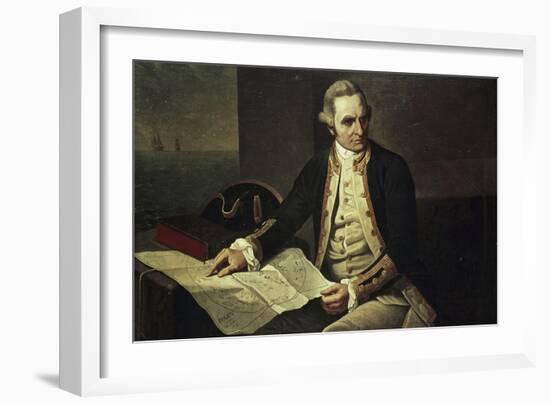 Captain James Cook-Nathaniel Dance Holland-Framed Giclee Print