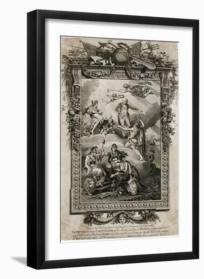 Captain James Cook-J Neagle-Framed Art Print