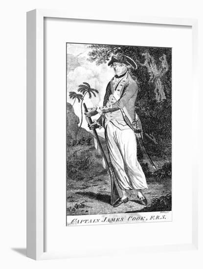 Captain James Cook-null-Framed Art Print