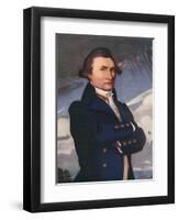 Captain James Cook-Joseph Simpson-Framed Giclee Print