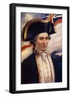 Captain James Cook-null-Framed Giclee Print