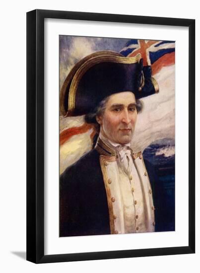 Captain James Cook-null-Framed Giclee Print