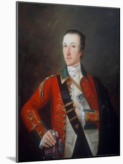 Captain James Gorry, 87th Regiment of Foot, or Highland Volunteers, 1760-null-Mounted Giclee Print