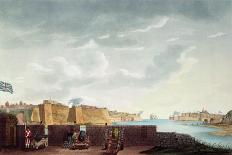 View of La Valletta During the Siege of 1800, Engraved by Francis Chesham, 1803-Captain James Weir-Laminated Giclee Print