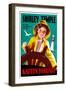 Captain January, (aka Kapten Januari), Shirley Temple on Swedish Poster Art, 1936-null-Framed Art Print