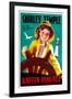 Captain January, (aka Kapten Januari), Shirley Temple on Swedish Poster Art, 1936-null-Framed Art Print