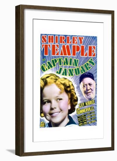 Captain January - Movie Poster Reproduction-null-Framed Art Print