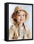 Captain January, Shirley Temple, 1936-null-Framed Stretched Canvas