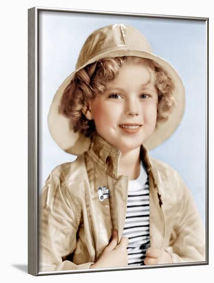 Captain January, Shirley Temple, 1936-null-Framed Photo