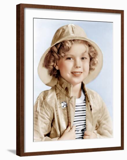 Captain January, Shirley Temple, 1936-null-Framed Photo