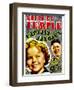 Captain January, Shirley Temple, Guy Kibbee on Midget Window Card, 1936-null-Framed Art Print