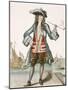 Captain Jean Bart of Dunkerque (Coloured Engraving)-French-Mounted Giclee Print