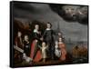 Captain Job Jansse Cuijter and His Family, 1659-Nicolaes Maes-Framed Stretched Canvas