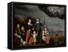 Captain Job Jansse Cuijter and His Family, 1659-Nicolaes Maes-Framed Stretched Canvas