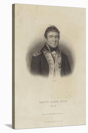 Captain John Ross, British Naval Officer and Arctic Explorer-null-Stretched Canvas