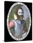 Captain John Smith-Simon de Passe-Stretched Canvas