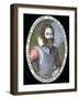 Captain John Smith-Simon de Passe-Framed Giclee Print