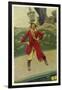 Captain Keitt on His Quarter-Deck-Howard Pyle-Framed Art Print