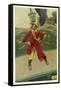 Captain Keitt on His Quarter-Deck-Howard Pyle-Framed Stretched Canvas