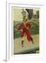 Captain Keitt on His Quarter-Deck-Howard Pyle-Framed Art Print