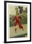 Captain Keitt on His Quarter-Deck-Howard Pyle-Framed Art Print