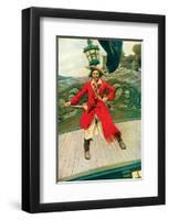 Captain Keitt-Howard Pyle-Framed Premium Giclee Print