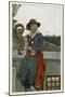 Captain Kidd Aboard the "Adventure" Galley-Howard Pyle-Mounted Art Print