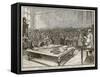 Captain Kidd before the Bar of the House of Commons-English School-Framed Stretched Canvas