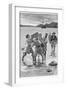 Captain Kidd Lands with His Crew and Treasure-Sidney Cowell-Framed Photographic Print