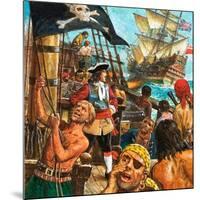 Captain Kidd, Privateer or Pirate?-Kenneth John Petts-Mounted Giclee Print