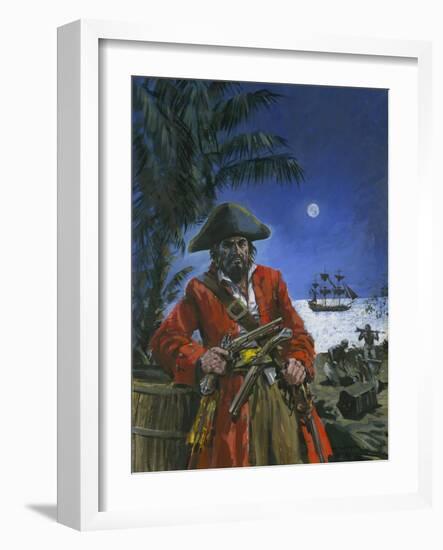 Captain Kidd-Graham Coton-Framed Giclee Print