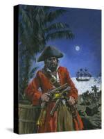 Captain Kidd-Graham Coton-Stretched Canvas