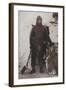 Captain L.E.G. Oates by the Stable Door, 1911-Herbert Ponting-Framed Giclee Print