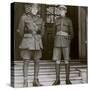 Captain Macdougall, Dso, and Cadet Mullin, Two Canadian Vcs, World War I, 1914-1918-null-Stretched Canvas