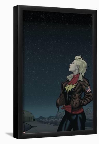 Captain Marvel No. 10: Ms. Marvel-null-Framed Poster