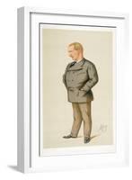 Captain Matthew Webb, First Man to Swim the English Channel, 1875-Carlo Pellegrini-Framed Giclee Print