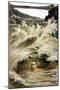 Captain Matthew Webb Survives Niagara Falls-null-Mounted Photographic Print