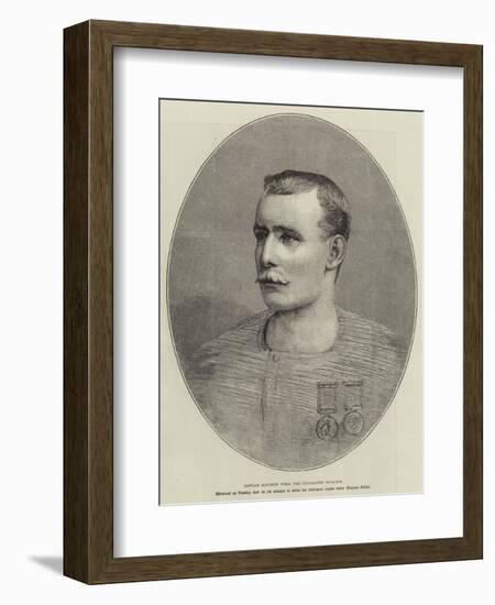 Captain Matthew Webb, the Celebrated Swimmer-null-Framed Giclee Print