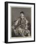 Captain Meetza, a Greek Insurgent Leader-null-Framed Giclee Print